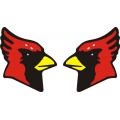 Cessna Cardinal Aircraft Decal,Logo 6''h x 4.75''w!